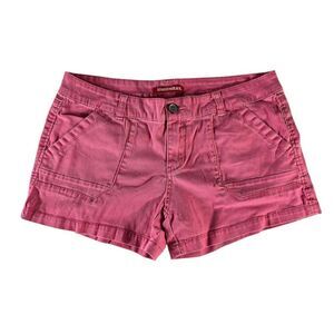 UNIONBAY Pink Cargo Shorts with Belt Loops
